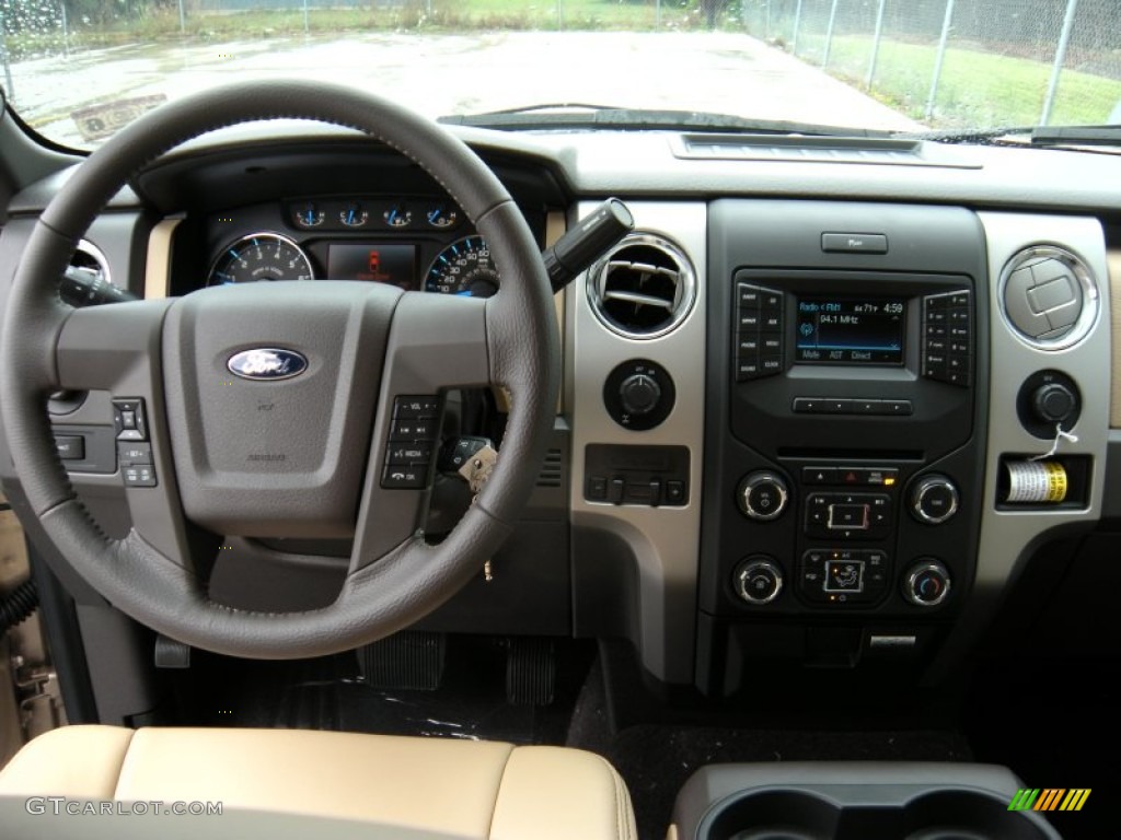 2014 F150 XLT SuperCrew - Pale Adobe / Pale Adobe photo #28