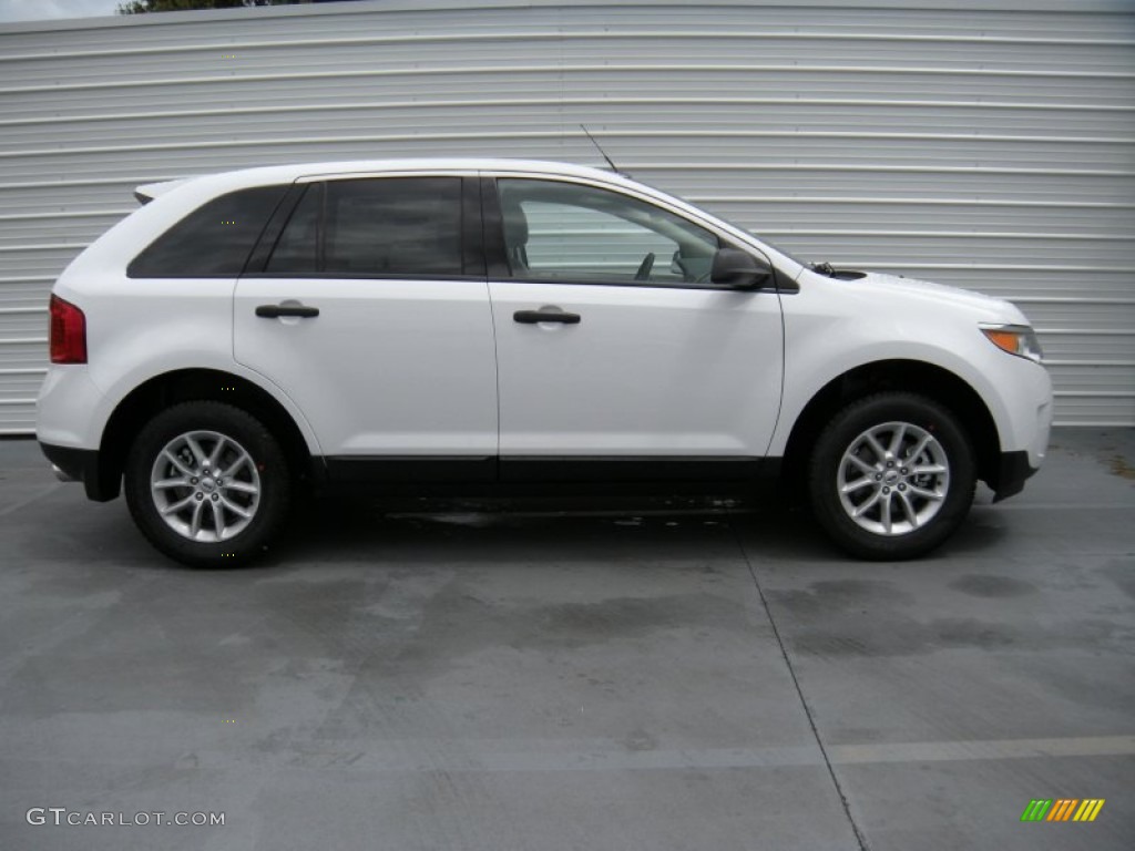 2014 Edge SE - Oxford White / Medium Light Stone photo #3