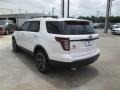 2014 White Platinum Ford Explorer Sport 4WD  photo #5