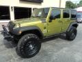 2007 Rescue Green Metallic Jeep Wrangler Unlimited X 4x4  photo #1