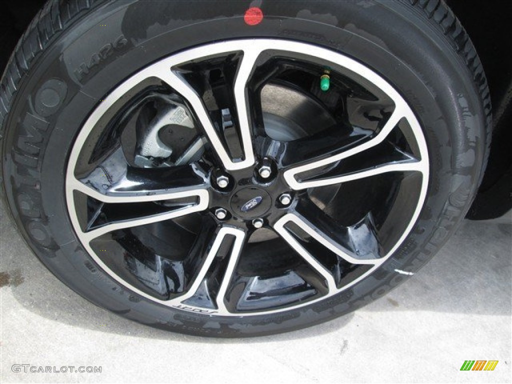 2014 Explorer Sport 4WD - White Platinum / Sport Charcoal Black photo #23