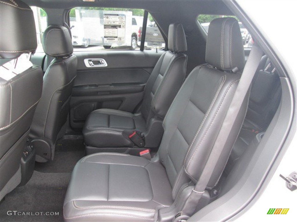 2014 Explorer Sport 4WD - White Platinum / Sport Charcoal Black photo #26