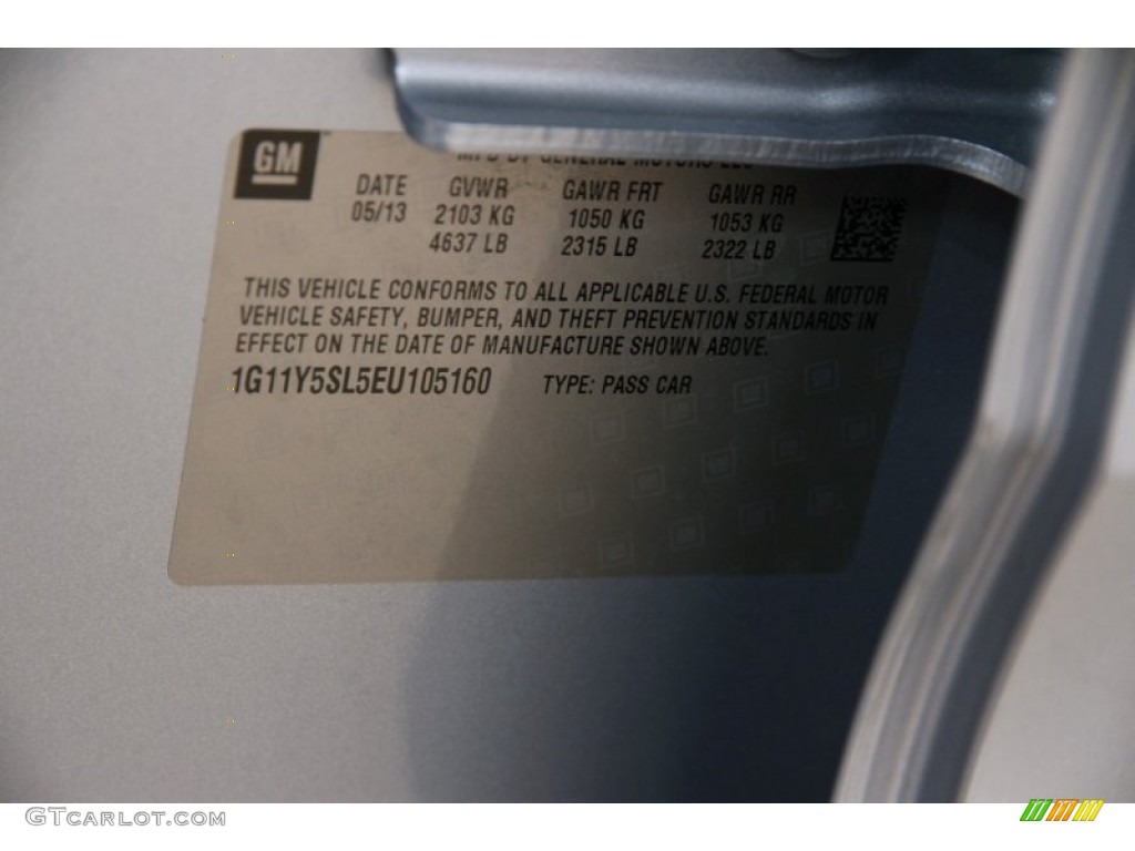 2014 Impala LS - Silver Topaz Metallic / Jet Black/Dark Titanium photo #15