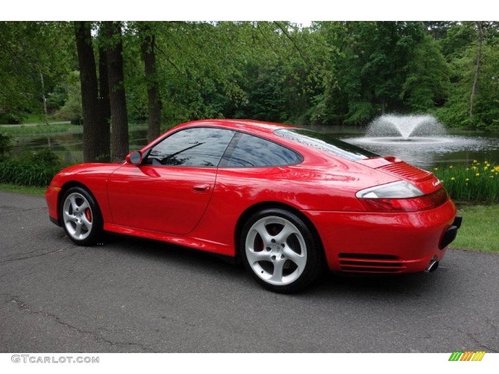 Guards Red 2003 Porsche 911 Carrera 4S Coupe Exterior Photo #93891157