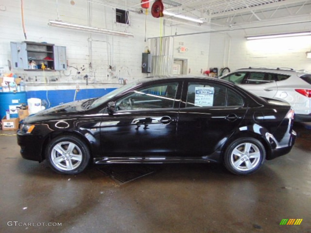 Tarmac Black Pearl 2013 Mitsubishi Lancer SE AWC Exterior Photo #93891586