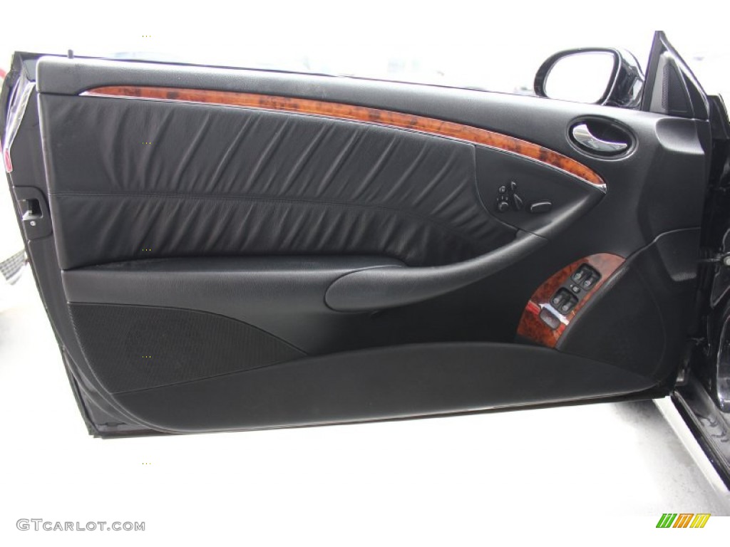 2006 CLK 350 Cabriolet - Black / Black photo #11