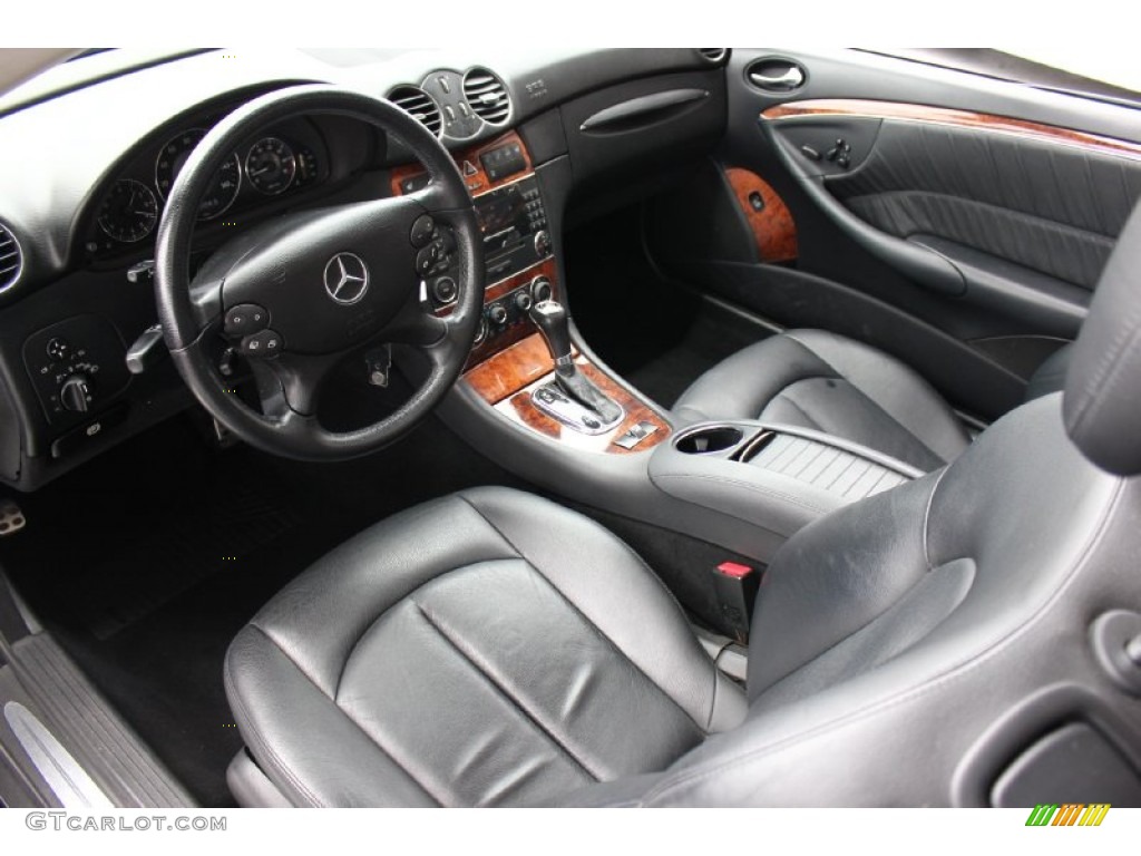2006 CLK 350 Cabriolet - Black / Black photo #13