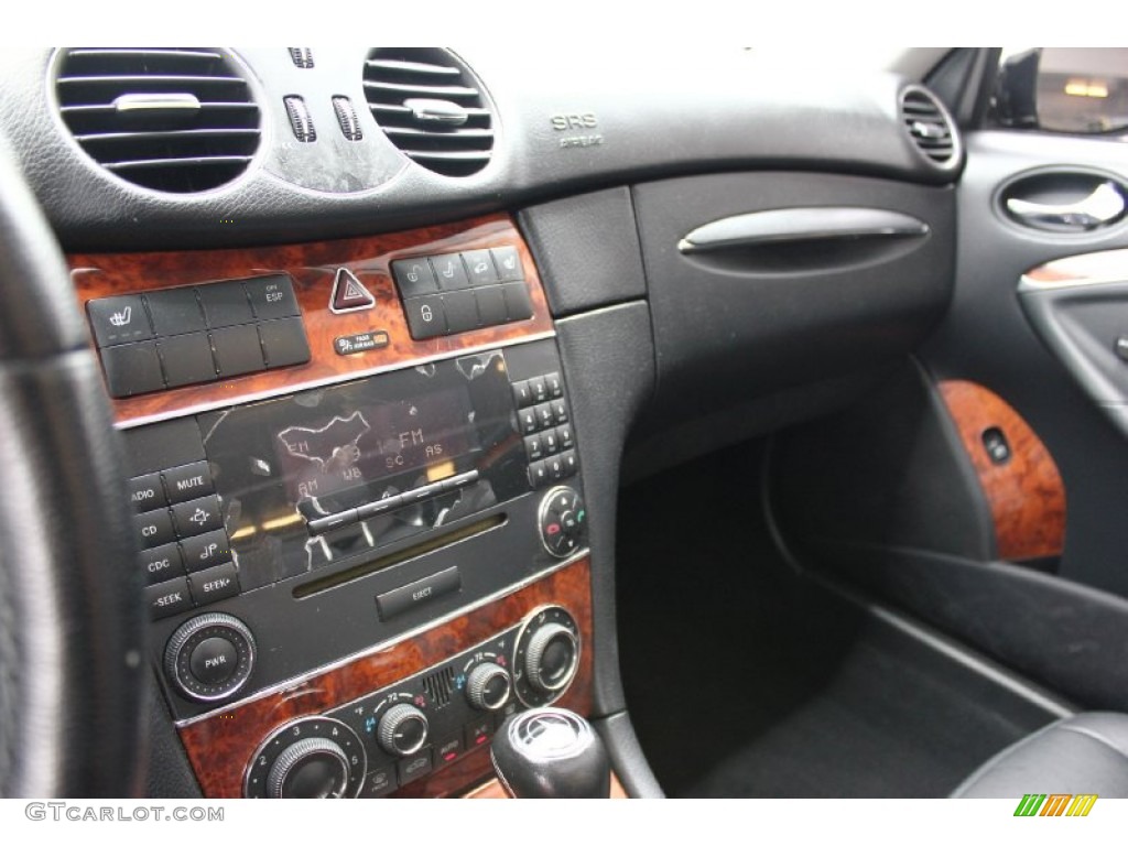 2006 CLK 350 Cabriolet - Black / Black photo #15