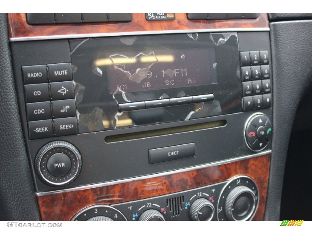 2006 CLK 350 Cabriolet - Black / Black photo #18