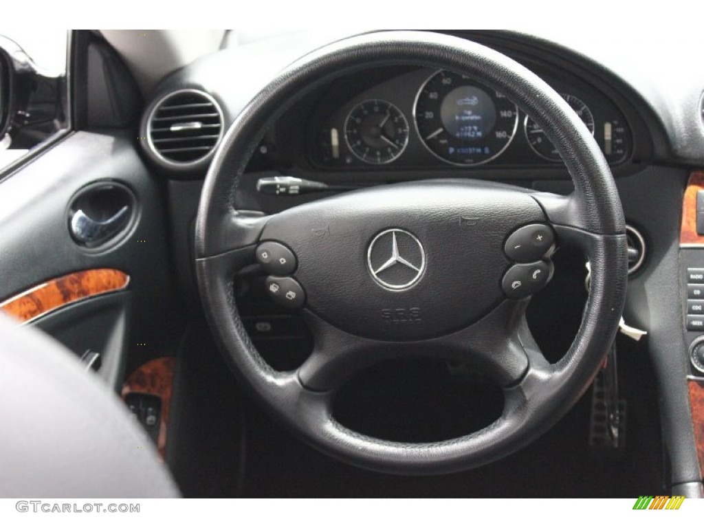 2006 CLK 350 Cabriolet - Black / Black photo #28