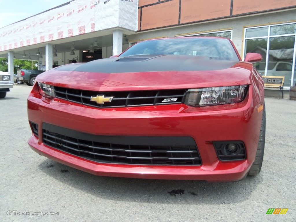 2014 Camaro SS Coupe - Red Rock Metallic / Black photo #2