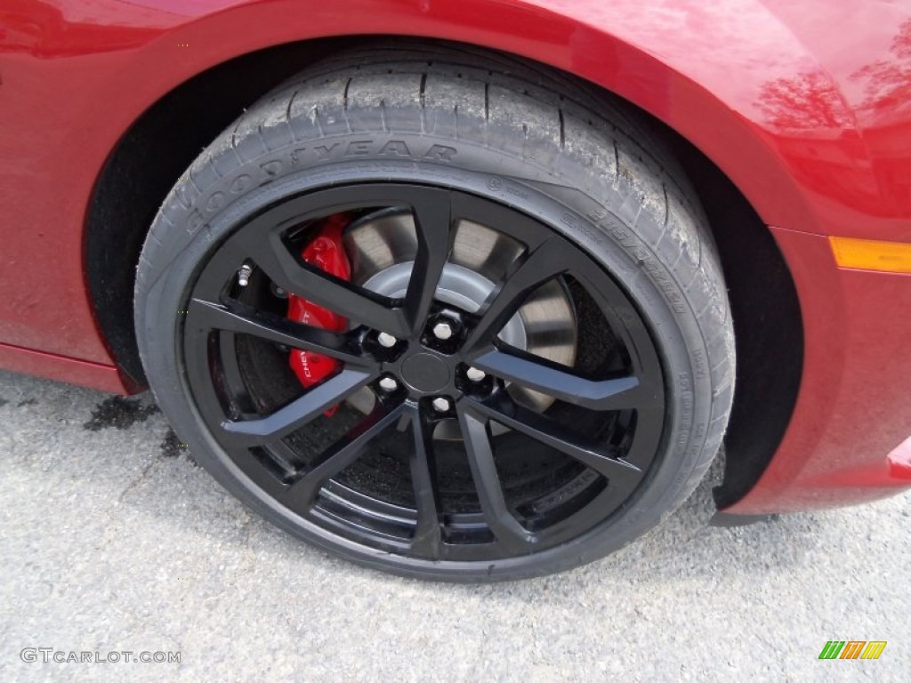 2014 Camaro SS Coupe - Red Rock Metallic / Black photo #5