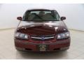 2002 Dark Carmine Red Metallic Chevrolet Impala LS  photo #2
