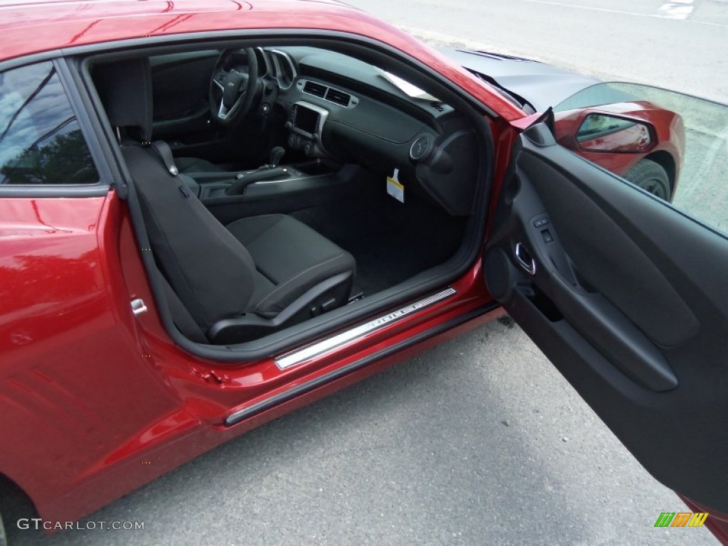 2014 Camaro SS Coupe - Red Rock Metallic / Black photo #9