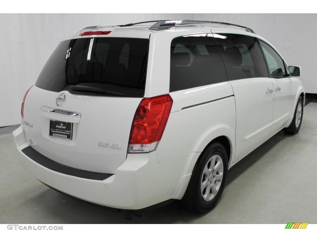 2007 Quest 3.5 SL - Nordic White Pearl / Beige photo #8