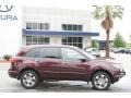 2008 Dark Cherry Pearl Acura MDX Technology  photo #6