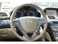 Parchment 2008 Acura MDX Technology Steering Wheel