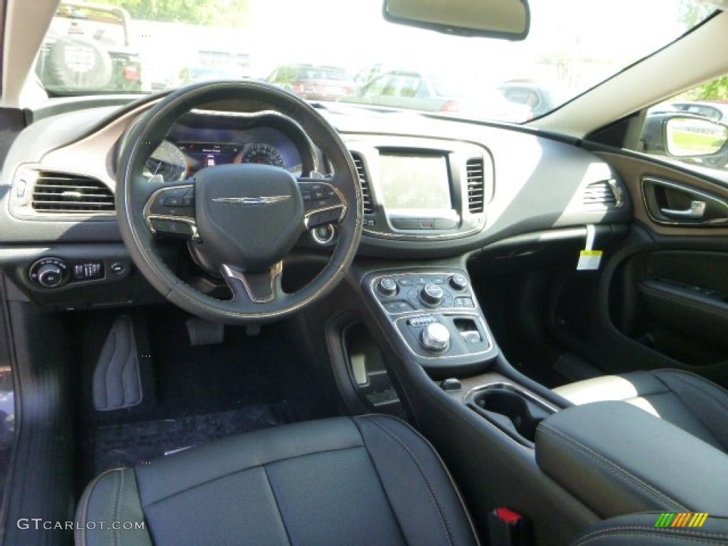 Black Interior 2015 Chrysler 200 C Awd Photo 93895294