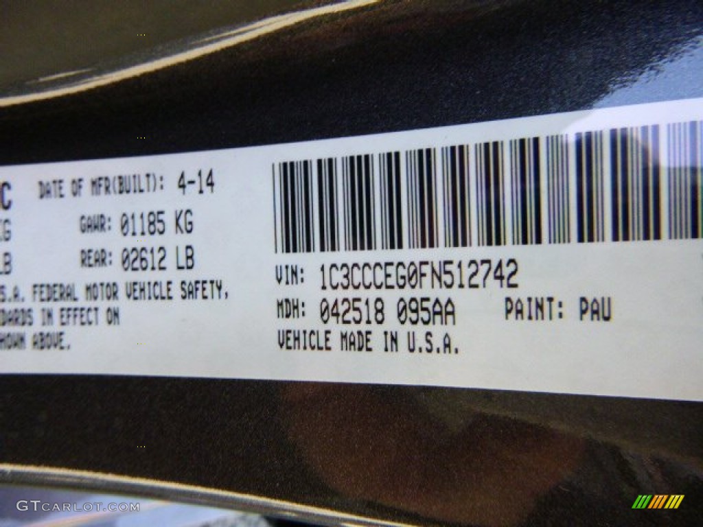 2015 200 Color Code PAU for Granite Crystal Metallic Photo #93895306