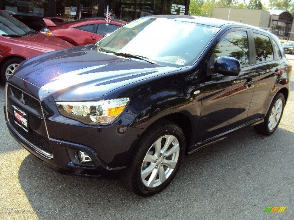 Cosmic Blue Mitsubishi Outlander Sport