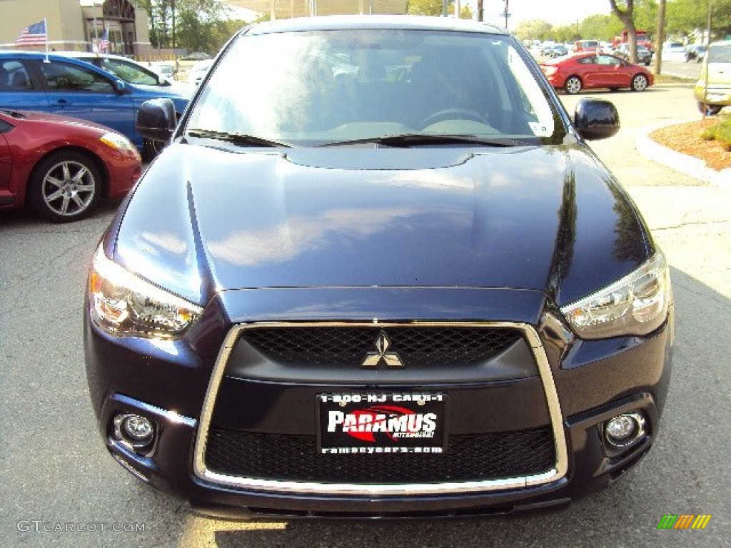 2012 Outlander Sport SE 4WD - Cosmic Blue / Black photo #9