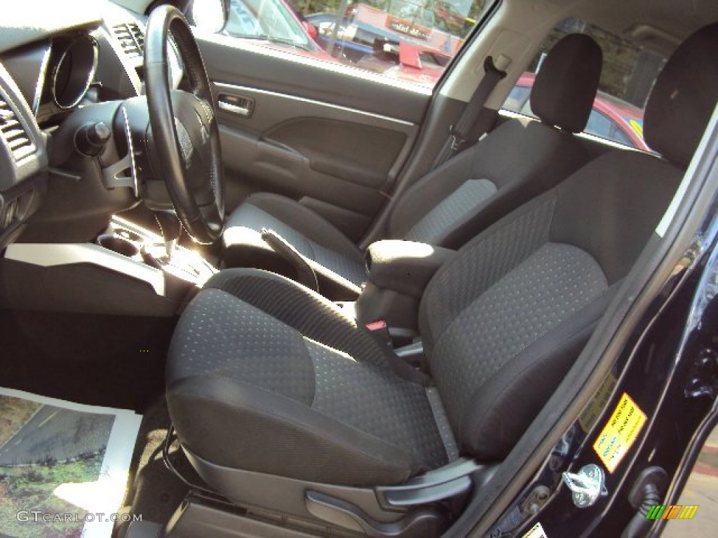 2012 Outlander Sport SE 4WD - Cosmic Blue / Black photo #11