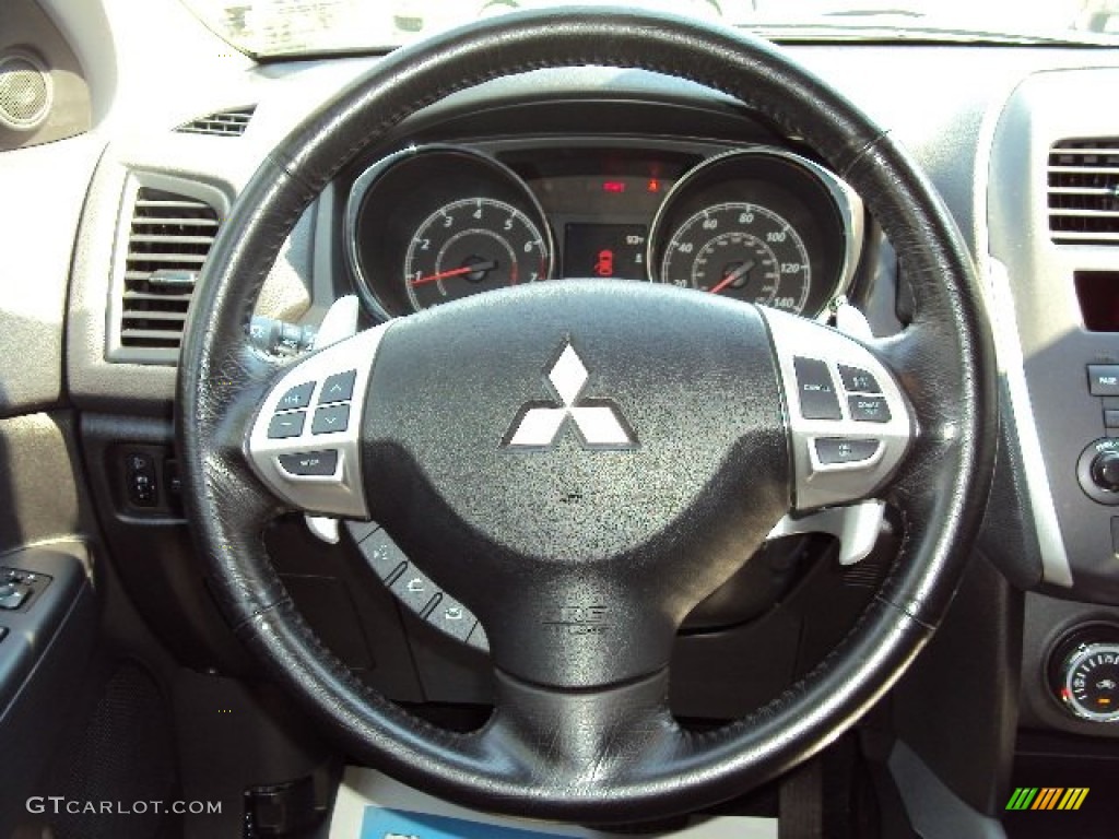 2012 Outlander Sport SE 4WD - Cosmic Blue / Black photo #13