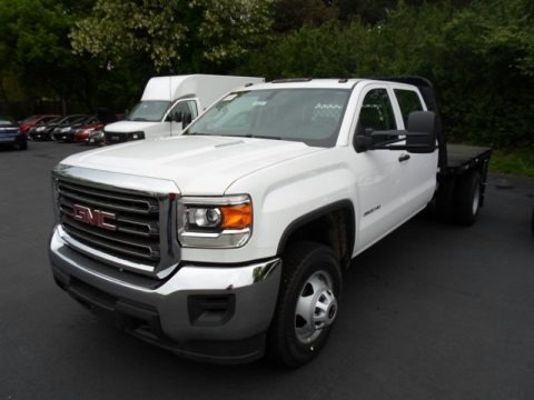 2015 GMC Sierra 3500HD Work Truck Crew Cab 4x4 Stake Truck Data, Info and Specs