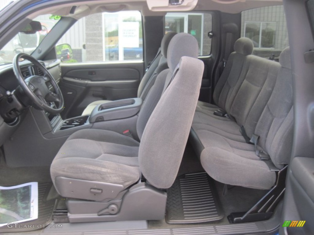 2004 Silverado 1500 Z71 Extended Cab 4x4 - Arrival Blue Metallic / Dark Charcoal photo #5