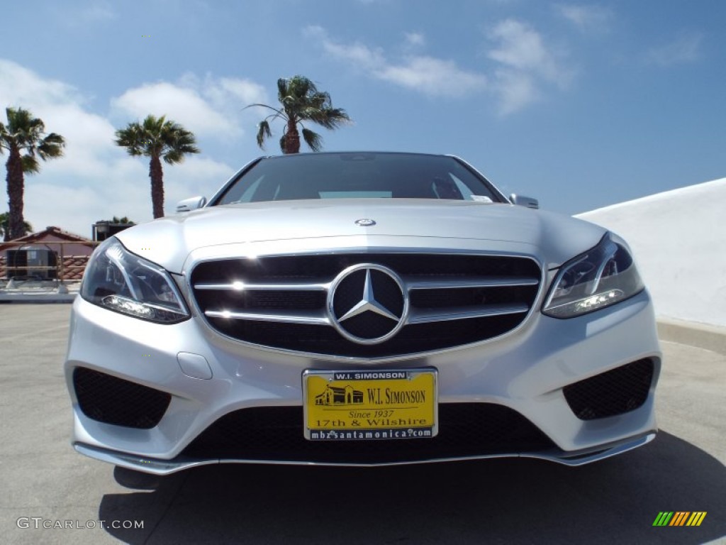 2014 E 350 Sport Sedan - Iridium Silver Metallic / Black photo #2
