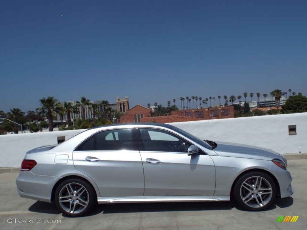 2014 E 350 Sport Sedan - Iridium Silver Metallic / Black photo #3