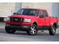 Bright Red 2005 Ford F150 FX4 SuperCab 4x4