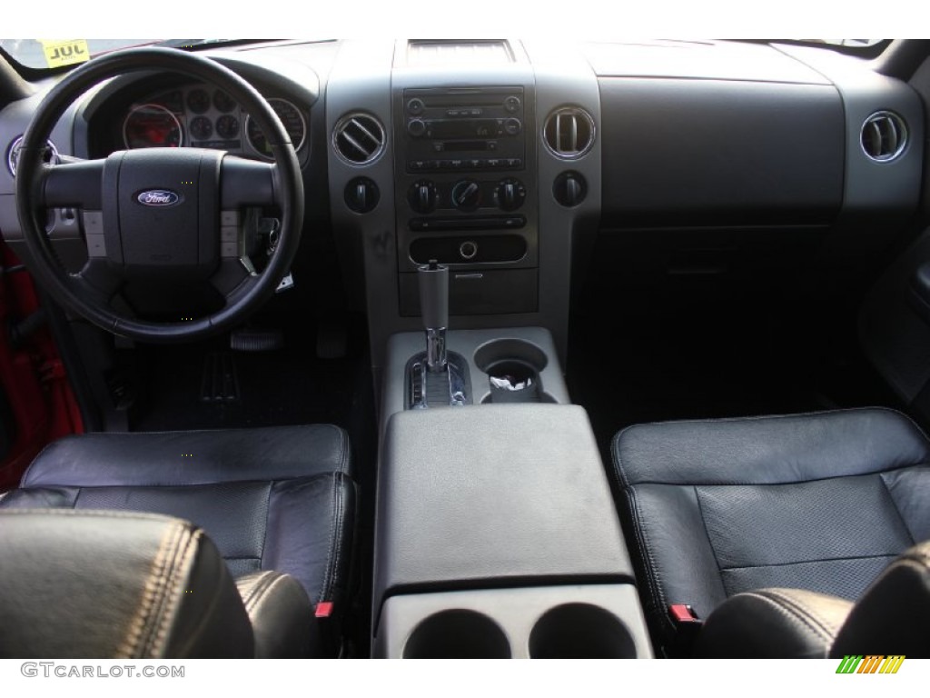 2005 F150 FX4 SuperCab 4x4 - Bright Red / Black photo #8