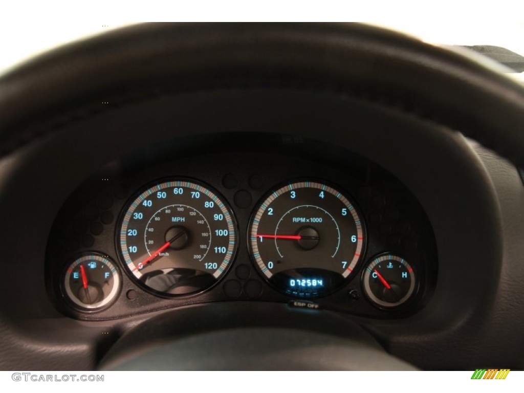 2007 Jeep Liberty Sport 4x4 Gauges Photo #93902402