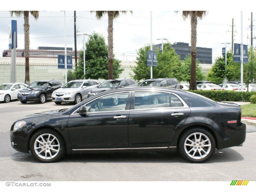Black Granite Metallic 2011 Chevrolet Malibu LTZ Exterior Photo #93902825