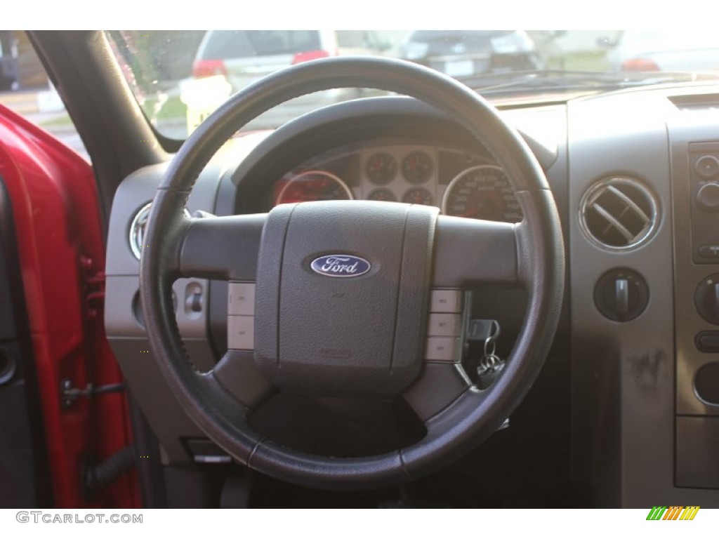 2005 F150 FX4 SuperCab 4x4 - Bright Red / Black photo #32