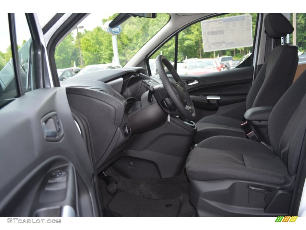 Charcoal Black Interior 2014 Ford Transit Connect XLT Van Photo #93904322