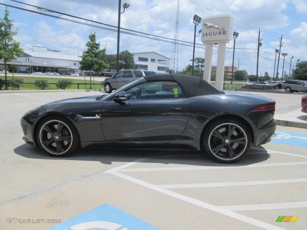 2014 F-TYPE V8 S - Stratus Grey Metallic / Jet photo #7