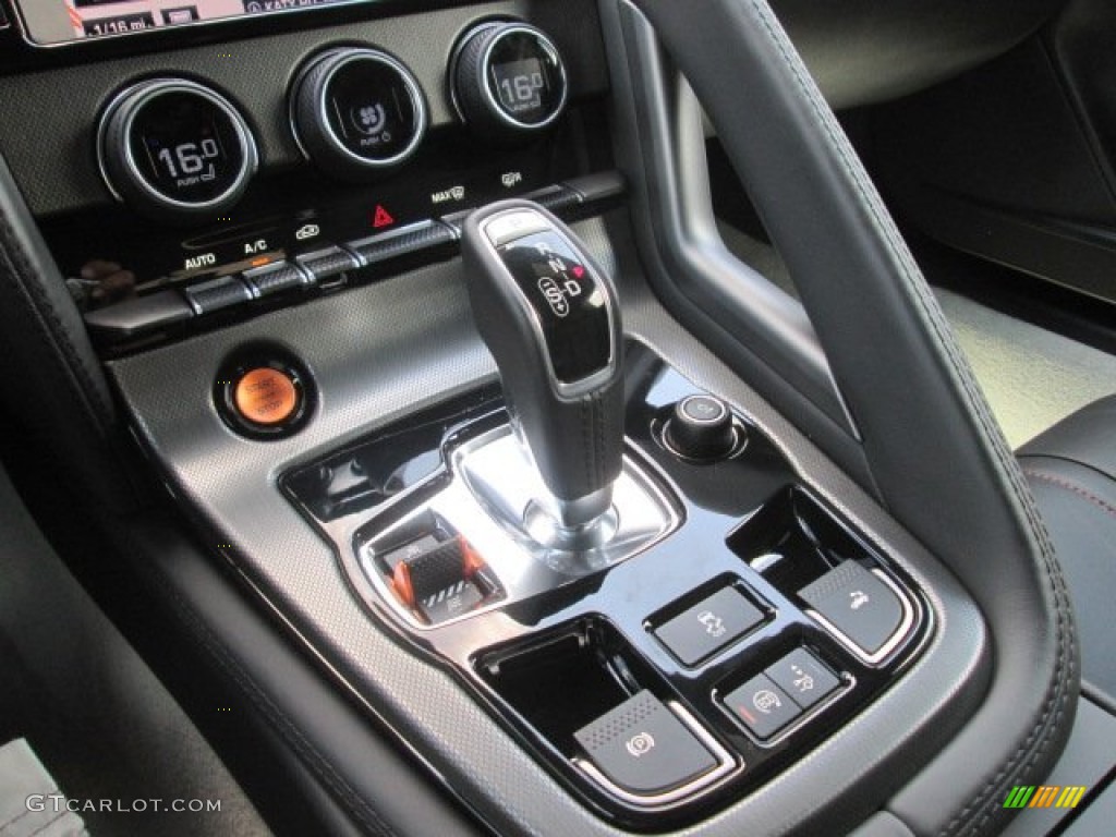 2014 F-TYPE V8 S - Stratus Grey Metallic / Jet photo #15