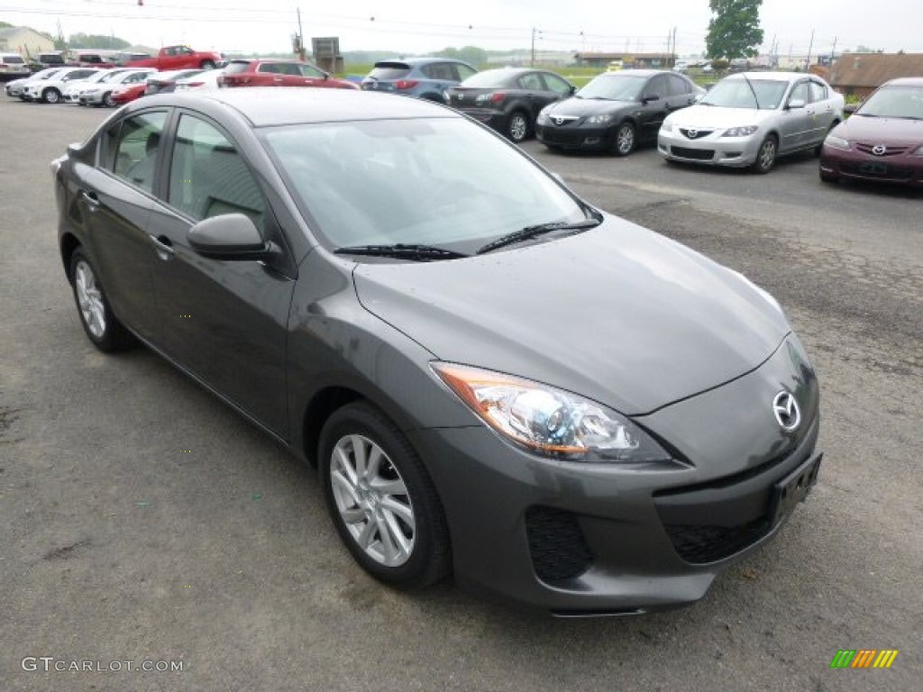 Graphite Mica 2012 Mazda MAZDA3 i Touring 4 Door Exterior Photo #93905468