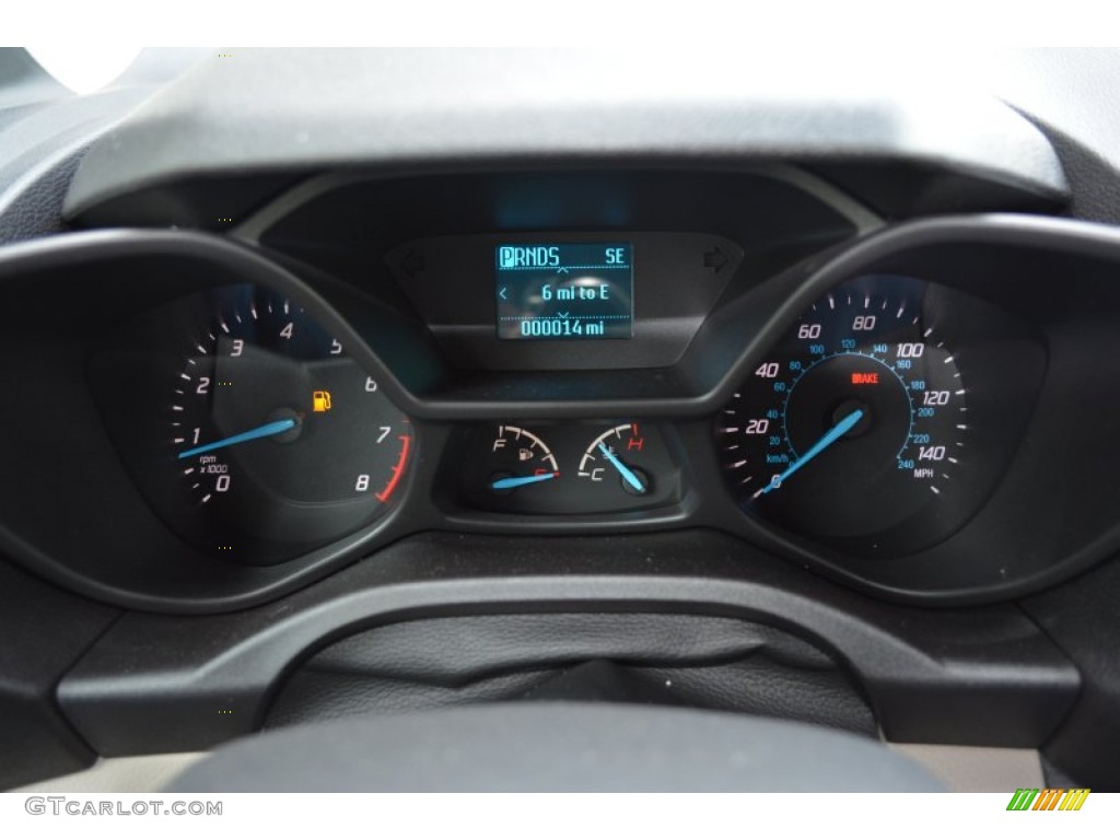 2014 Ford Transit Connect XLT Wagon Gauges Photo #93905598
