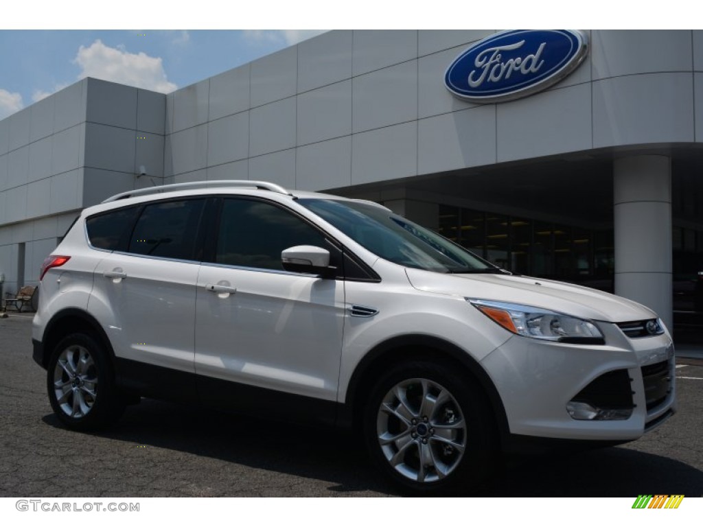 White Platinum Ford Escape