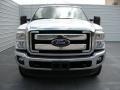 2015 White Platinum Ford F350 Super Duty Lariat Crew Cab 4x4  photo #8