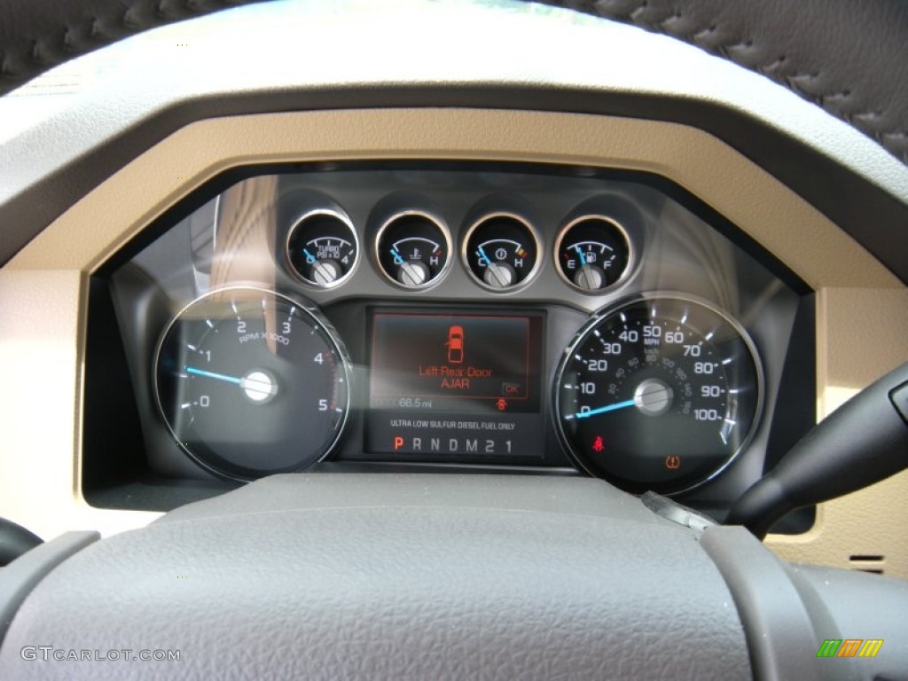 2015 Ford F350 Super Duty Lariat Crew Cab 4x4 Gauges Photo #93906959