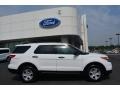 2014 Oxford White Ford Explorer FWD  photo #2
