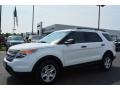 2014 Oxford White Ford Explorer FWD  photo #3
