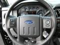 Black 2015 Ford F350 Super Duty Lariat Crew Cab 4x4 Steering Wheel
