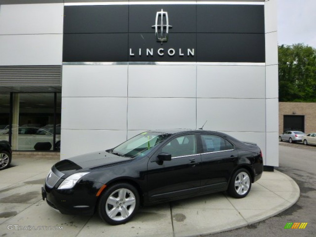 2010 Milan I4 - Tuxedo Black Metallic / Dark Charcoal photo #1
