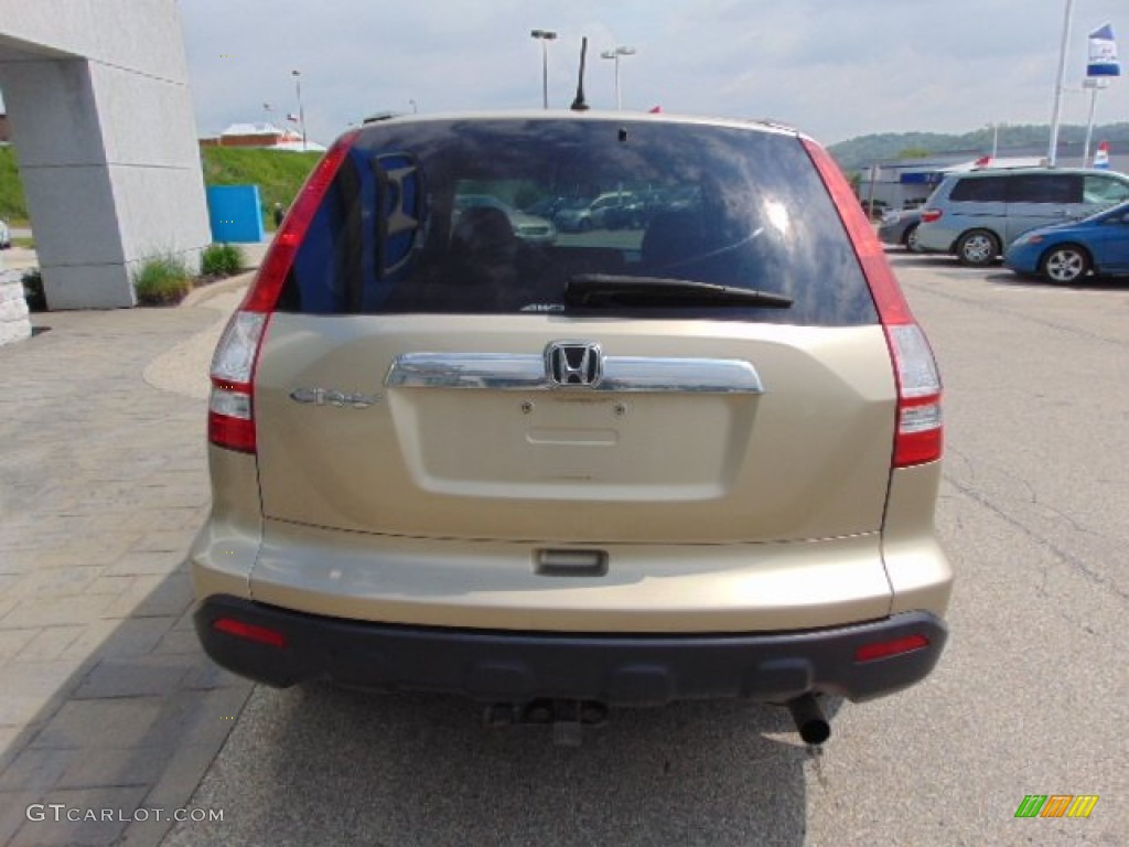 2009 CR-V EX 4WD - Borrego Beige Metallic / Ivory photo #7