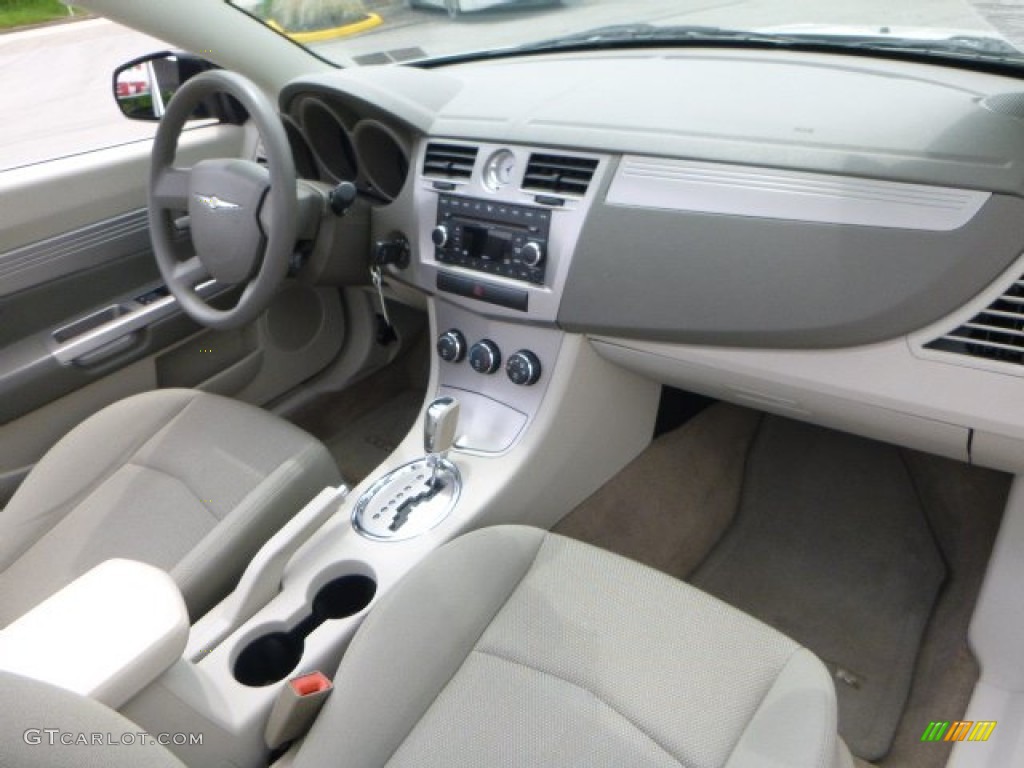Dark Khaki/Light Graystone Interior 2008 Chrysler Sebring LX Convertible Photo #93910766
